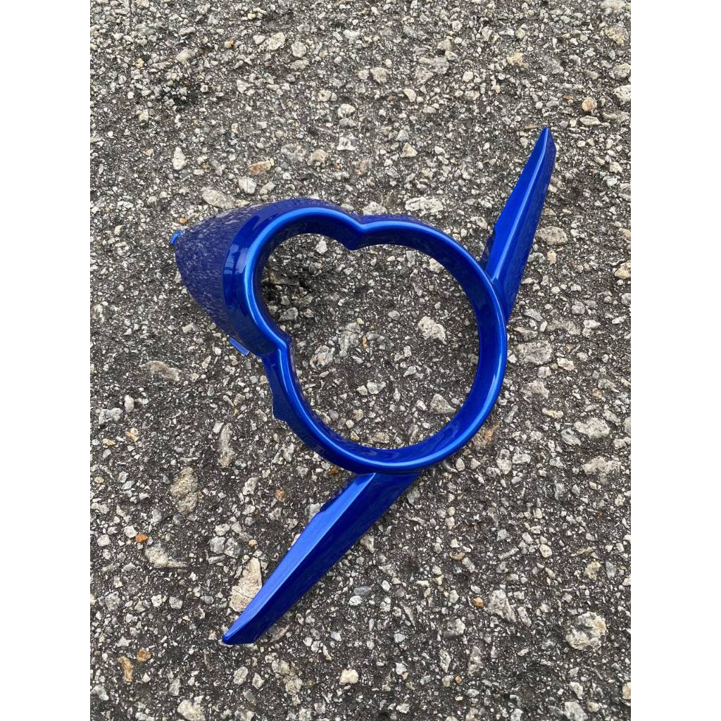 COVERSET BODYSET YAMAHA LC LC135 V6 V7 DR EXCITER RC BLUE BIRU STRIPE TANAM CODE 018 DOCTOR EDITION OEM