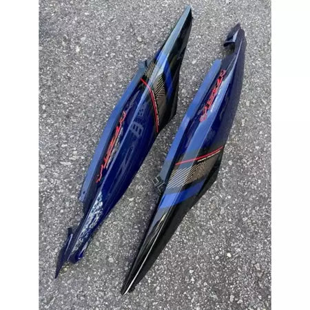 EMBLEM 3D ORIGINAL HLY 100% Y15ZR V1 V2 V3 DARK BLUE UNTUK COVERSET DPBMU BARU NEW TIMBUL