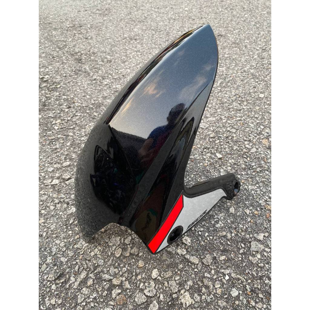 COVERSET BODYSET HONDA RS RS150 V1 DOCTOR HITAM BLACK LINE CODE 001 STRIPE SIAP TANAM