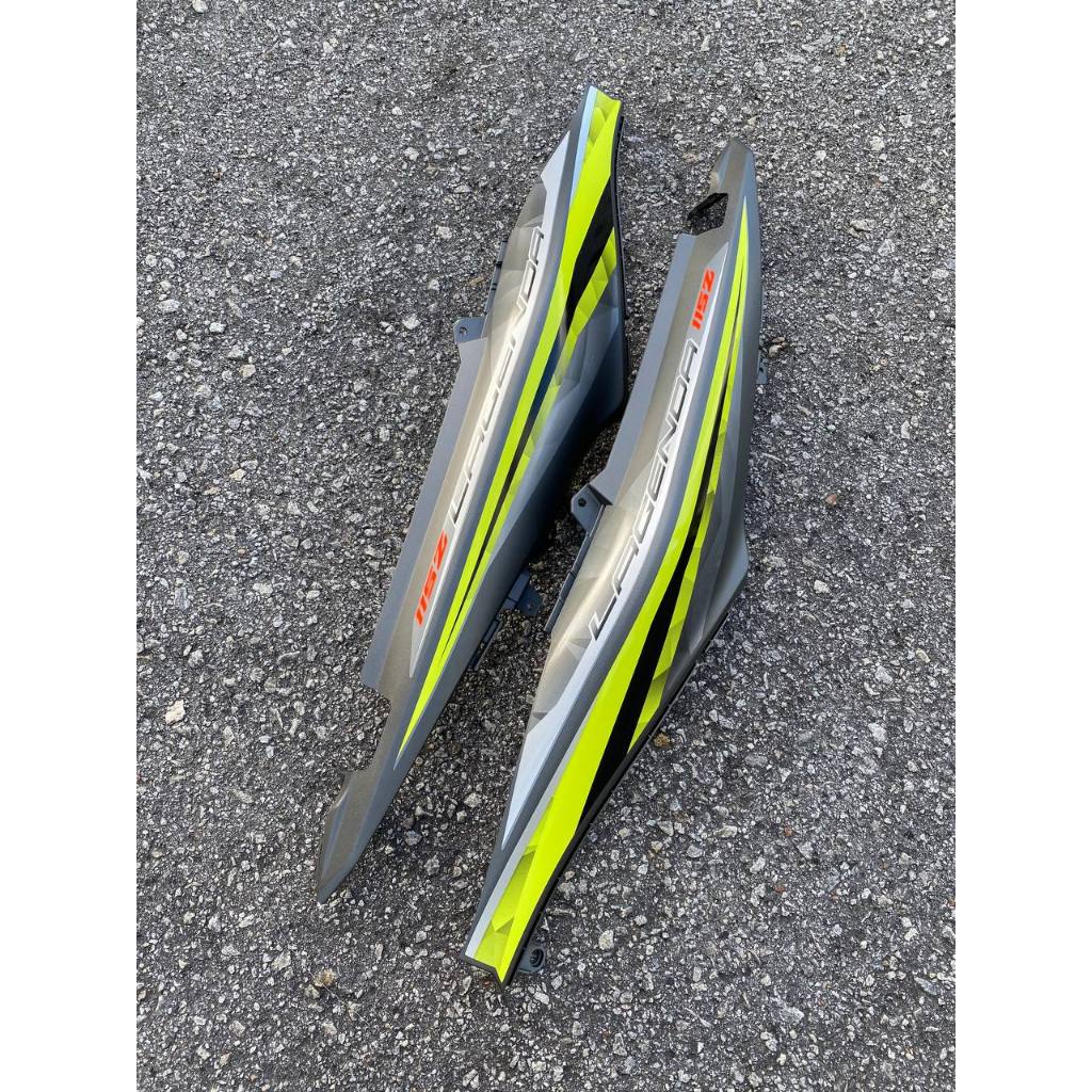 COVERSET BODYSET YAMAHA LAGENDA SRL 115 / 115Z FI MNM3 SILVER / GREY STICKER SIAP TAMPAL WS VELOZI SET