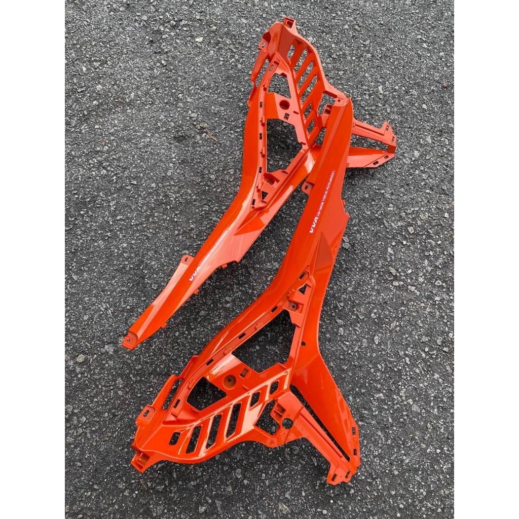 Y16 V1 V2 COVERSET Y16ZR VOM2 ORANGE DPBMU 2015 DESIGN Y16-ST-8 ORIGINAL VELOZI YAMAHA TANAM READY STOK