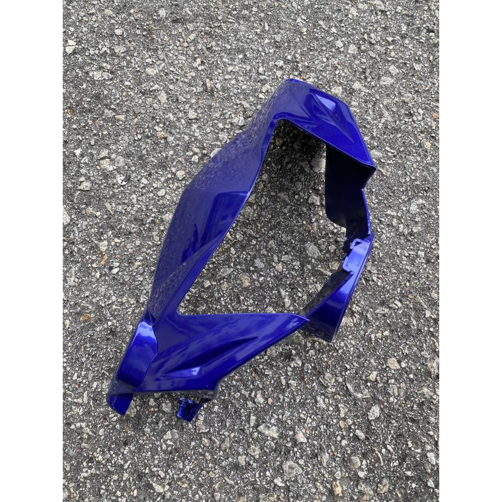 COVERSET BODYSET YAMAHA LC135 V1 BIRU FULL API ORIGINAL M SEKI STRIPE SIAP TAMPAL (FREE EMBLEM)