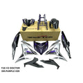 COVERSET BODYSET YAMAHA Y Y15 Y15ZR V1 V2 DOCTOR PURPLE 039 SIAP TANAM CLEAR 2K