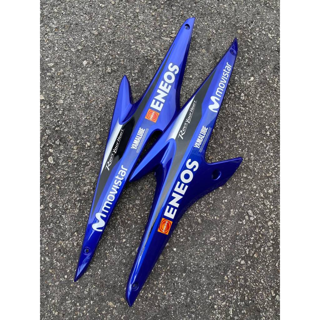COVERSET BODYSET NVX 155 NVX155 V1 YAMAHA DOCTOR BIRU MOVISTAR M PUTIH 012 SIAP TANAM