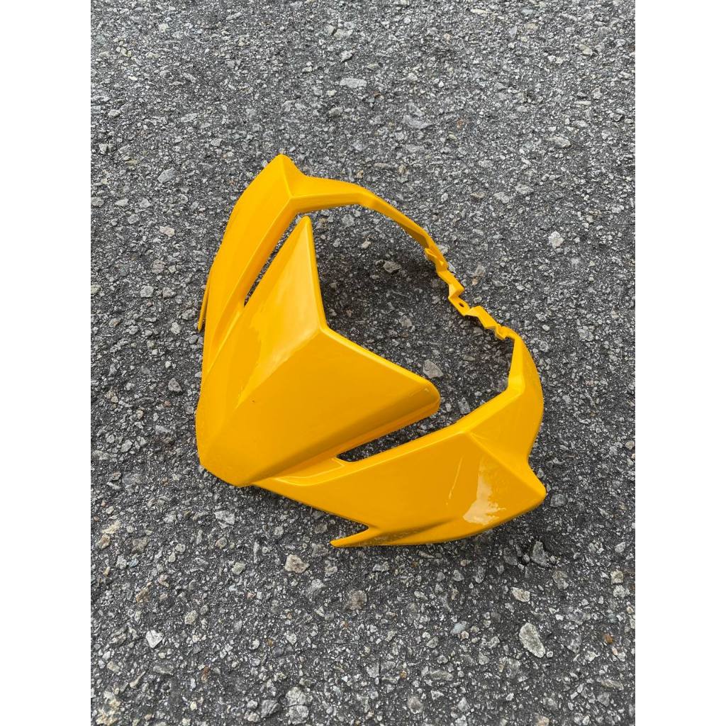 MOTORCYCLE COVERSET BODYSET LC135 LC V8 SUNNY YELLOW BLACK L8-ST-3 FUEL INJECTION FI YAMAHA SIAP TANAM VELOZI