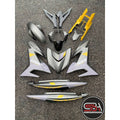 COVER SET Y15ZR SNIPER GREY MATT YELLOW 2021 COVERSET PREMIUM EDITION BODYSET Y15ZR Y15 YSUKU V1 V2 NEW ORIGINAL VELOZI