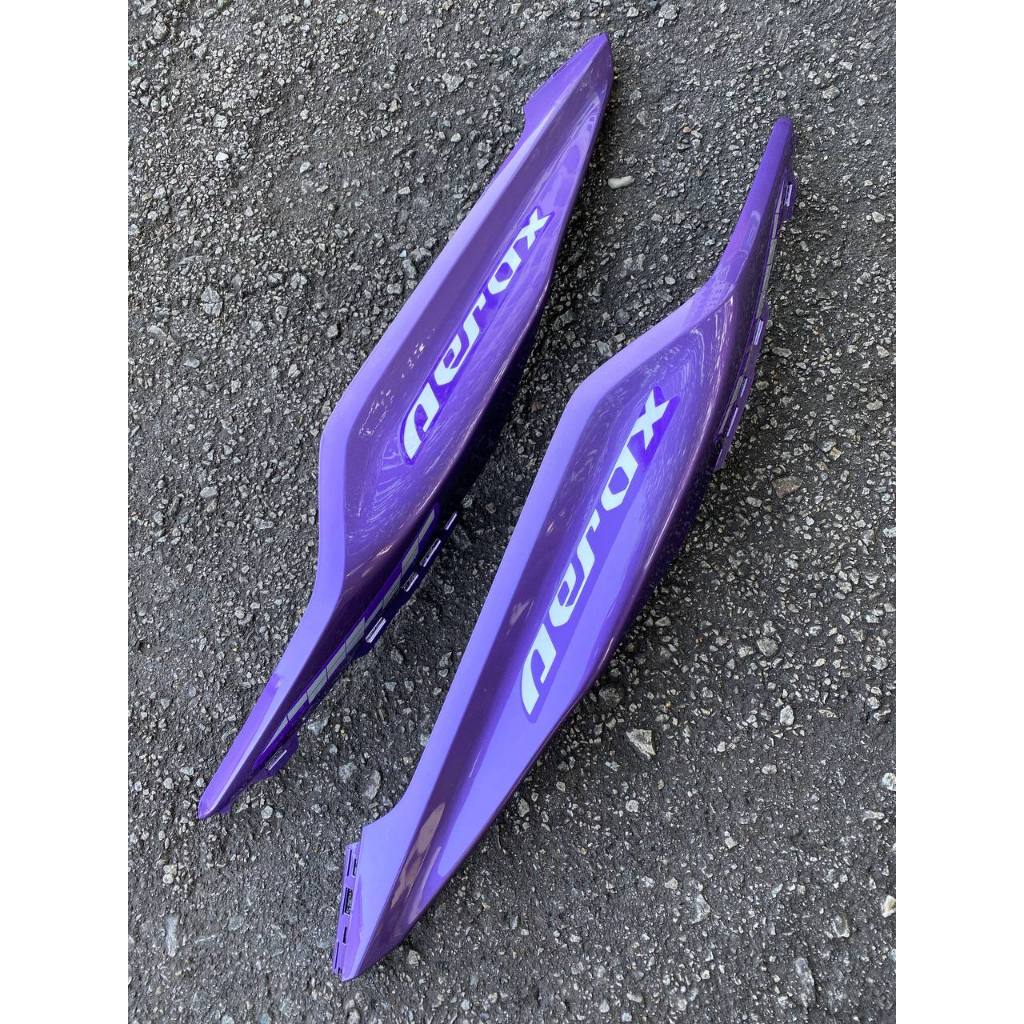 COVERSET BODYSET NVX 155 NVX155 V2 YAMAHA BPM1 WHITE PURPLE AEROX EDITION VELOZI SIAP TANAM NVX-V2-ARX-7