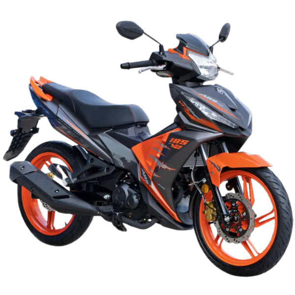COVERSET BODYSET SYM VF3i 185 LE ORANGE ORIGINAL COLOR VERSION V DOCTOR SIAP TAMPAL