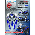 COVERSET BODYSET YAMAHA LC LC135 V2 V6 V7 EXCITER GP BIRU PUTIH STRIPE TANAM VELOZI EDITION ECT-GP-6