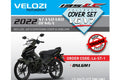 COVERSET BODYSET YAMAHA LC LC135 V6 V7 DNLGM1 ARMY GREEN STRIPE TANAM CODE 003 DOCTOR VELOZI EDITION OEM 2022