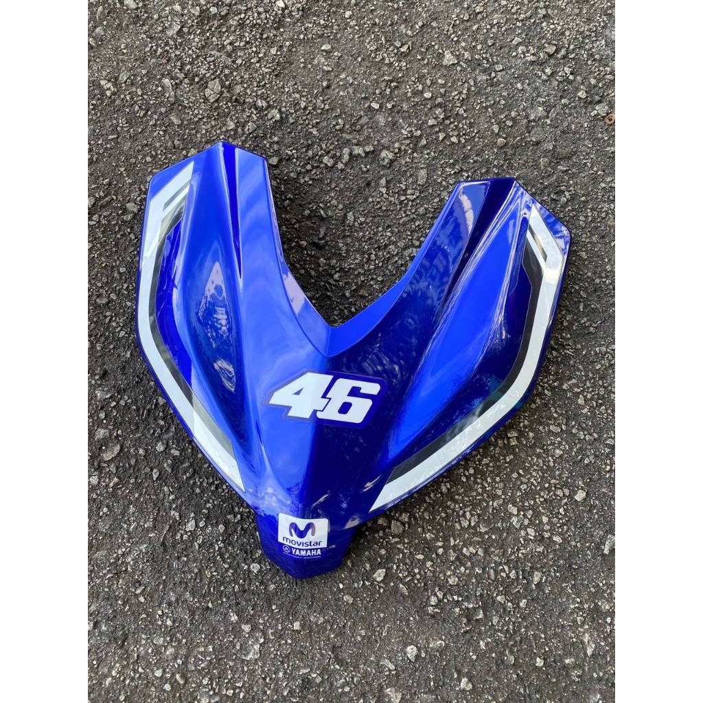 Y16 V1 V2 COVERSET Y16ZR DPBMC BLUE BIRU MOVISTAR M PUTIH ORIGINAL VELOZI YAMAHA SIAP TANAM READY STOK M1 M2