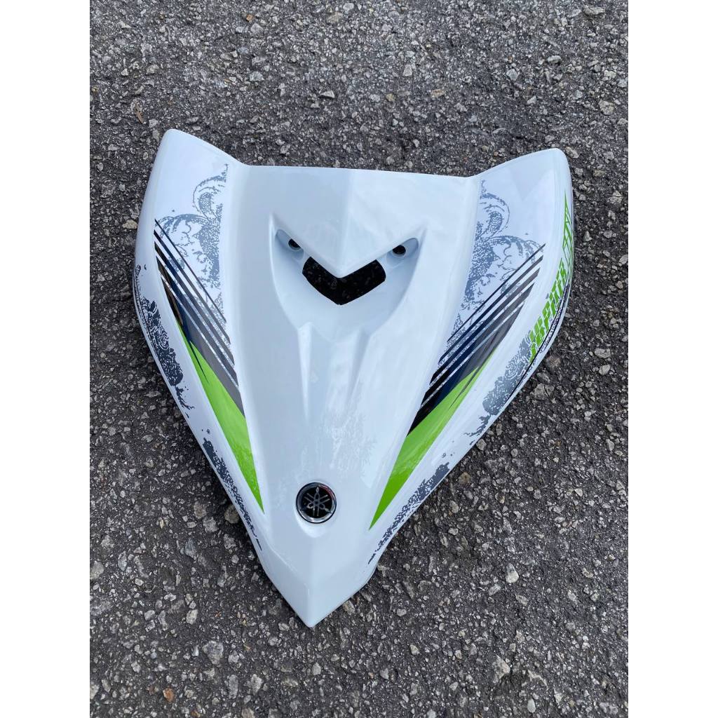 COVERSET YAMAHA LC LC135 V2 JUPITER MX APPLE GREEN WHITE L2-JMX-B-1 BODYSET SIAP TANAM VELOZI WITH COVER METER