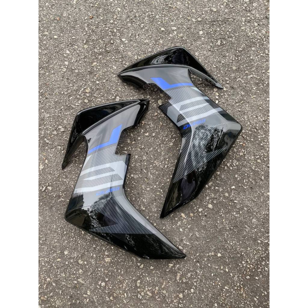 Y16 V1 V2 COVERSET Y16ZR EXCITER RC DPBMC BLACK BIRU ABS Y16-ECT-RC-8 ORIGINAL VELOZI YAMAHA SIAP TANAM READY STOK