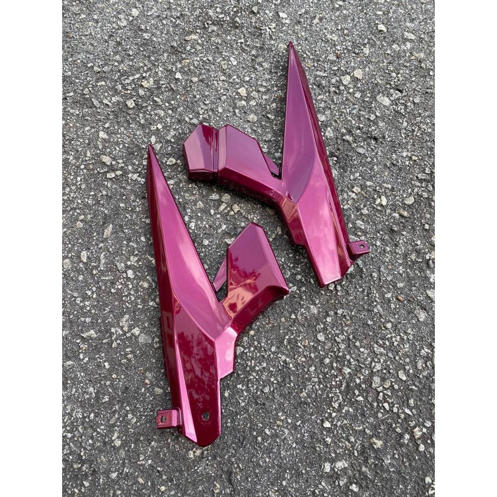 COVERSET BODYSET YAMAHA LC LC135 V6 V7 DPRME METALIC BLACK RED TITAN L6-ST-14 SIAP TANAM VELOZI DOCTOR 054