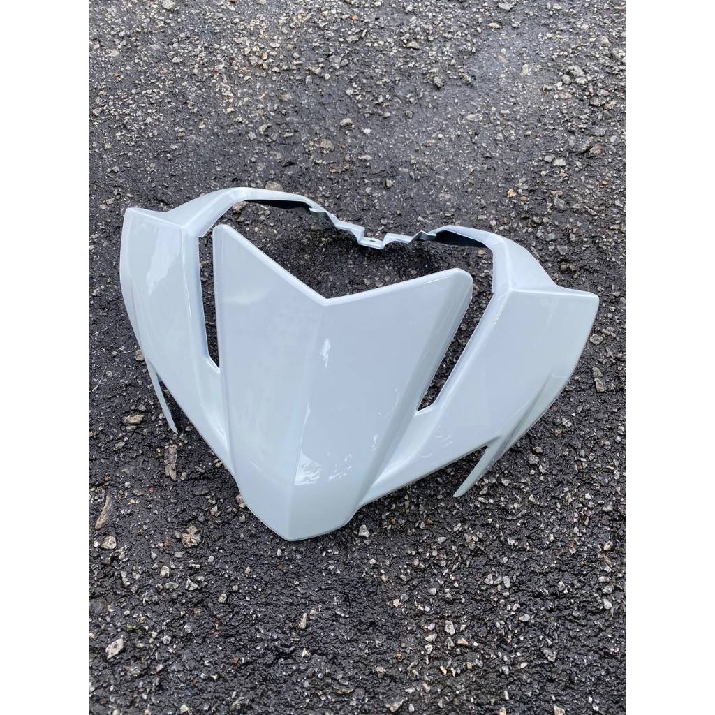 COVERSET BODYSET LC135 LC V8 DR RC FULL WHITE PUTIH FUEL INJECTION FI YAMAHA SIAP TANAM DOCTOR 029 OEM