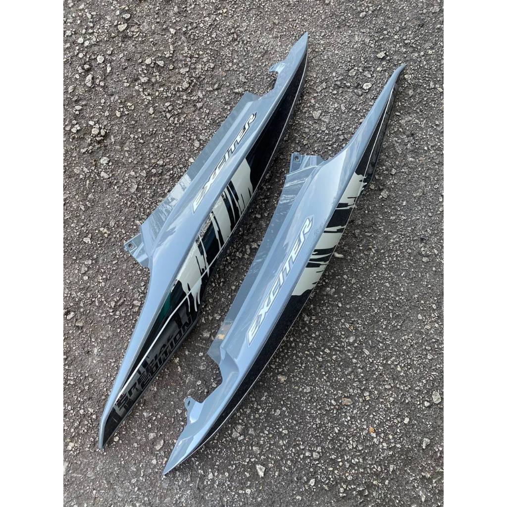 COVERSET BODYSET LC135 LC V8 NARDO / NANO GREY FUEL INJECTION FI YAMAHA SIAP TANAM DOCTOR 018 OEM