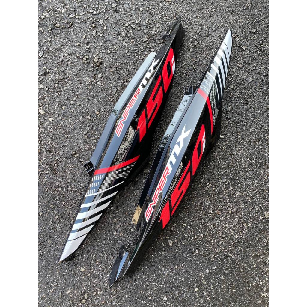 COVERSET Y15ZR Y15 V1 V2 SNIPER MX BLACK WHITE SIAP TANAM ORIGINAL VELOZI PREMIUM BODYSET SMX1