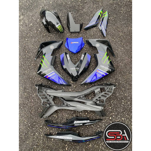 Y16 V1 V2 ABS COVERSET Y16ZR MONSTER LTD ENERGY GP 2020 Y16-ME1 VELOZI OEM DOCTOR 003 YAMAHA READY TO INSTALL IN STOCK