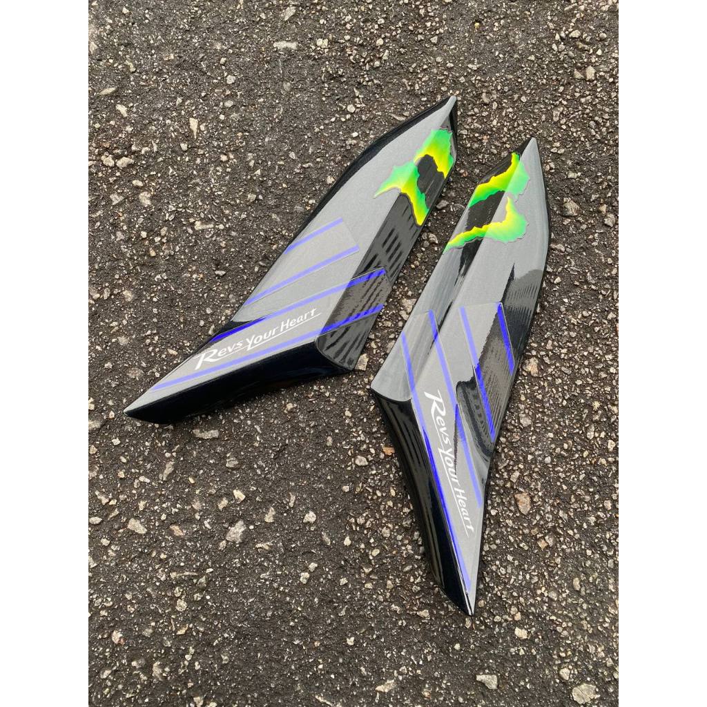 Y16 V1 V2 ABS COVERSET Y16ZR MONSTER LTD ENERGY GP 2020 Y16-ME1 VELOZI OEM DOCTOR 003 YAMAHA SIAP TANAM READY STOK