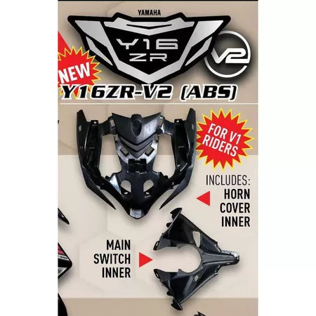 INNER DADA CONVERTER FROM YAMAHA Y16ZR V1 CONVERT MODIFY TO V2 HORN INNER & MAIN SWITCH INNER ABS VELOZI