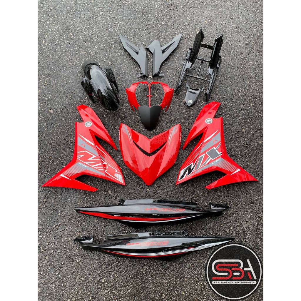COVERSET BODYSET YAMAHA Y Y15 Y15ZR YSUKU V1 V2 MX KING RED 2021 NEW DESIGN ORIGINAL EQUIPMENT MANUFACTURER OEM