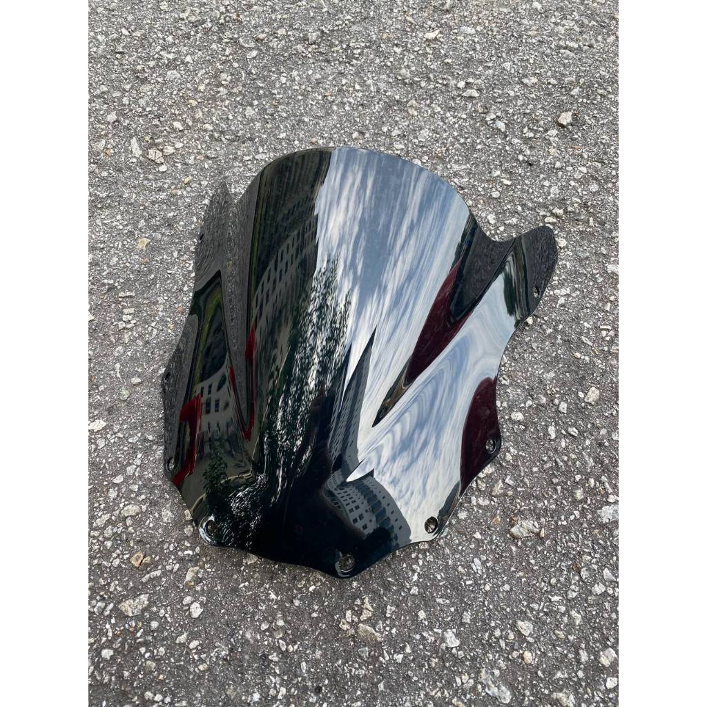 KAWASAKI NINJA DOUBLE R KR 150 RR BODY COVERSET STICKER TANAM 2 TONE RED MERAH SEKALI TANK ( 2 KOTAK BESAR ) OEM SET