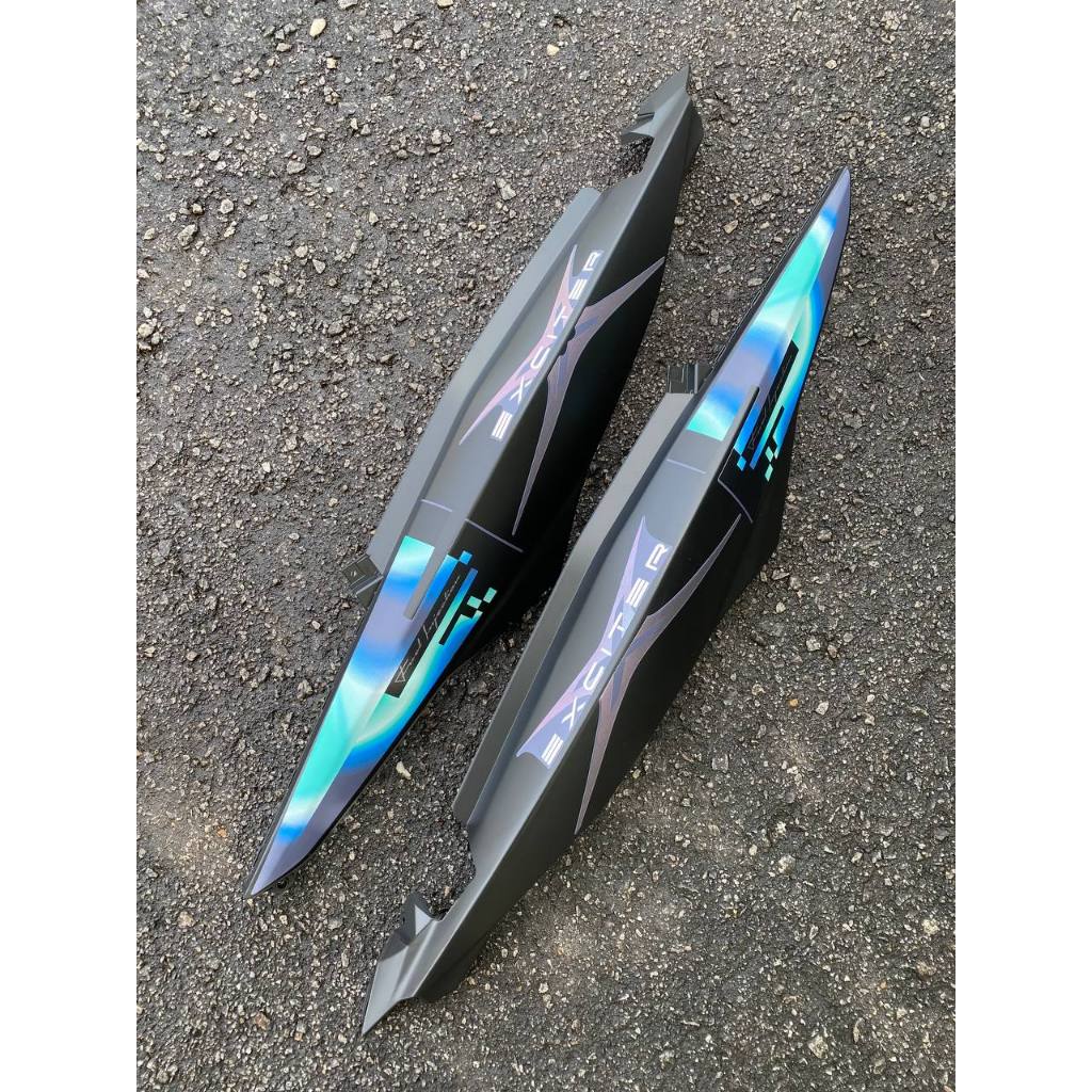 COVERSET BODYSET YAMAHA Y Y15 Y15ZR YSUKU V1 V2 DOXOU BLACK MX KING EXCITER ORIGINAL EQUIPMENT MANUFACTURER OEM SET
