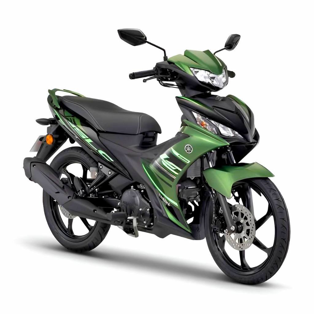 COVERSET BODYSET LC135 LC V8 STANDARD DESIGN 2025 MOSS GREEN FUEL INJECTION FI YAMAHA SIAP TANAM DOCTOR / VELOZI / HLY