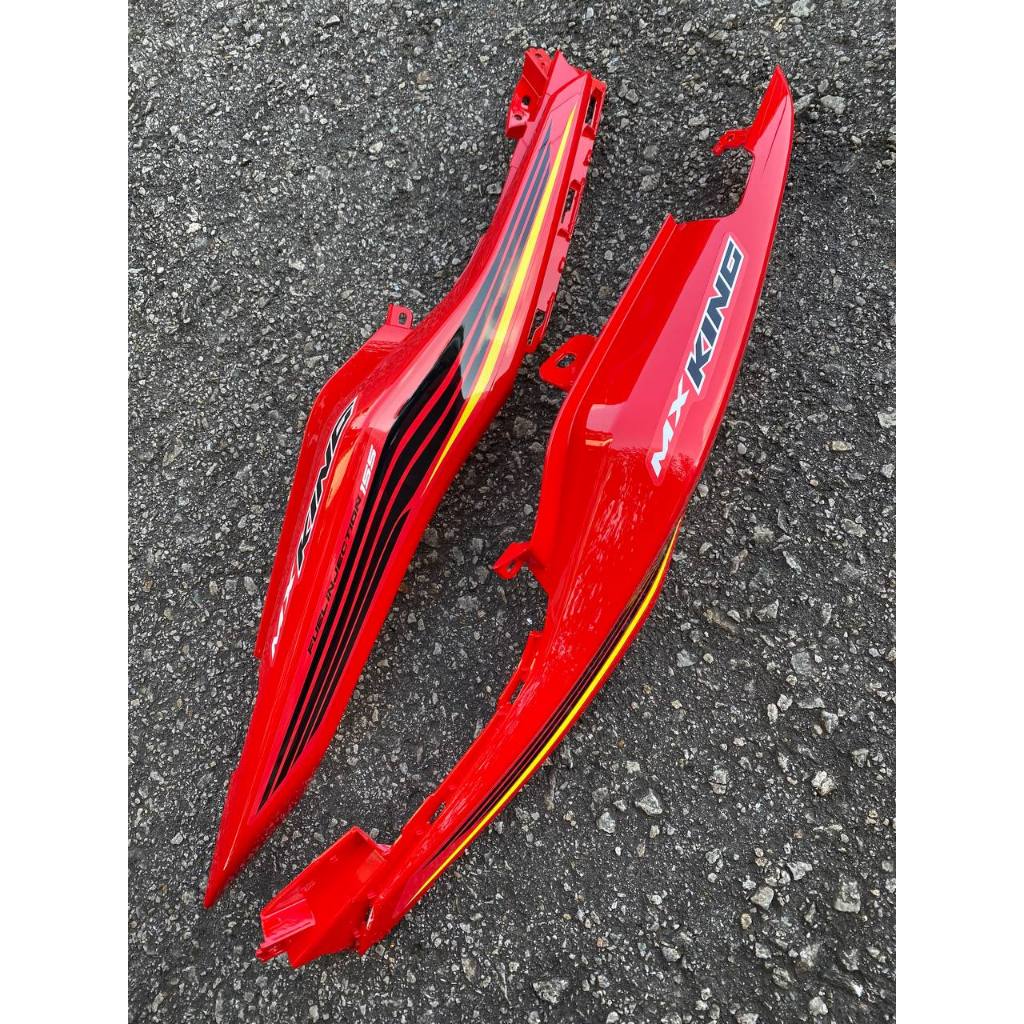 Y16 COVERSET Y16ZR V1 V2 ABS MX KING RED SUN WHITE Y16-MXK-3 / Y16-V2-MXK-1 ORIGINAL VELOZI YAMAHA SIAP TANAM