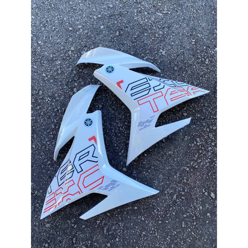 COVER SET Y15ZR V1 V2 EXCITER AEROX ARX1 RED SUN WHITE MERAH PUTIH SIAP TANAM COVERSET Y15ZR YSUKU NEW ORIGINAL VELOZI
