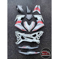 Y16 V1 V2 COVERSET Y16ZR SILKY CRYSTAL WHITE GREY MATT STANDARD DESIGN ORIGINAL VELOZI YAMAHA SIAP TAMPAL READY STOK