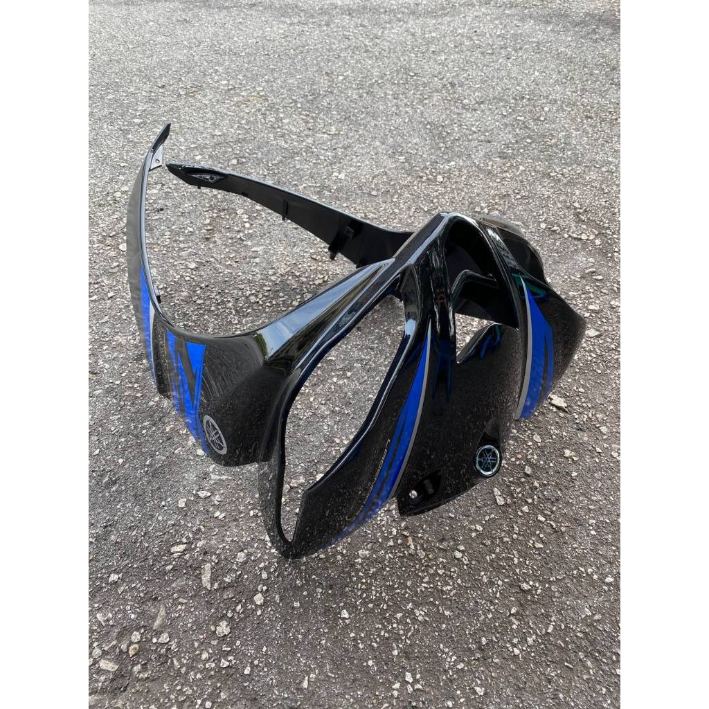 COVERSET BODYSET YAMAHA LAGENDA SRL 115 / 115Z FI VPBC5 BLACK WS STANDARD DESIGN STICKER SIAP TAMPAL VELOZI SET