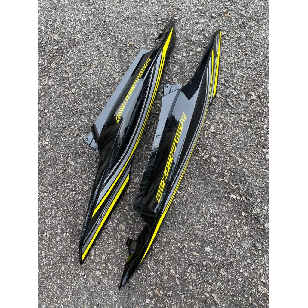 COVERSET BODYSET LC135 LC V8 M BLACK HITAM PATTERN LINE FUEL INJECTION FI YAMAHA SIAP TANAM DOCTOR 006 VIETNAM EDITION