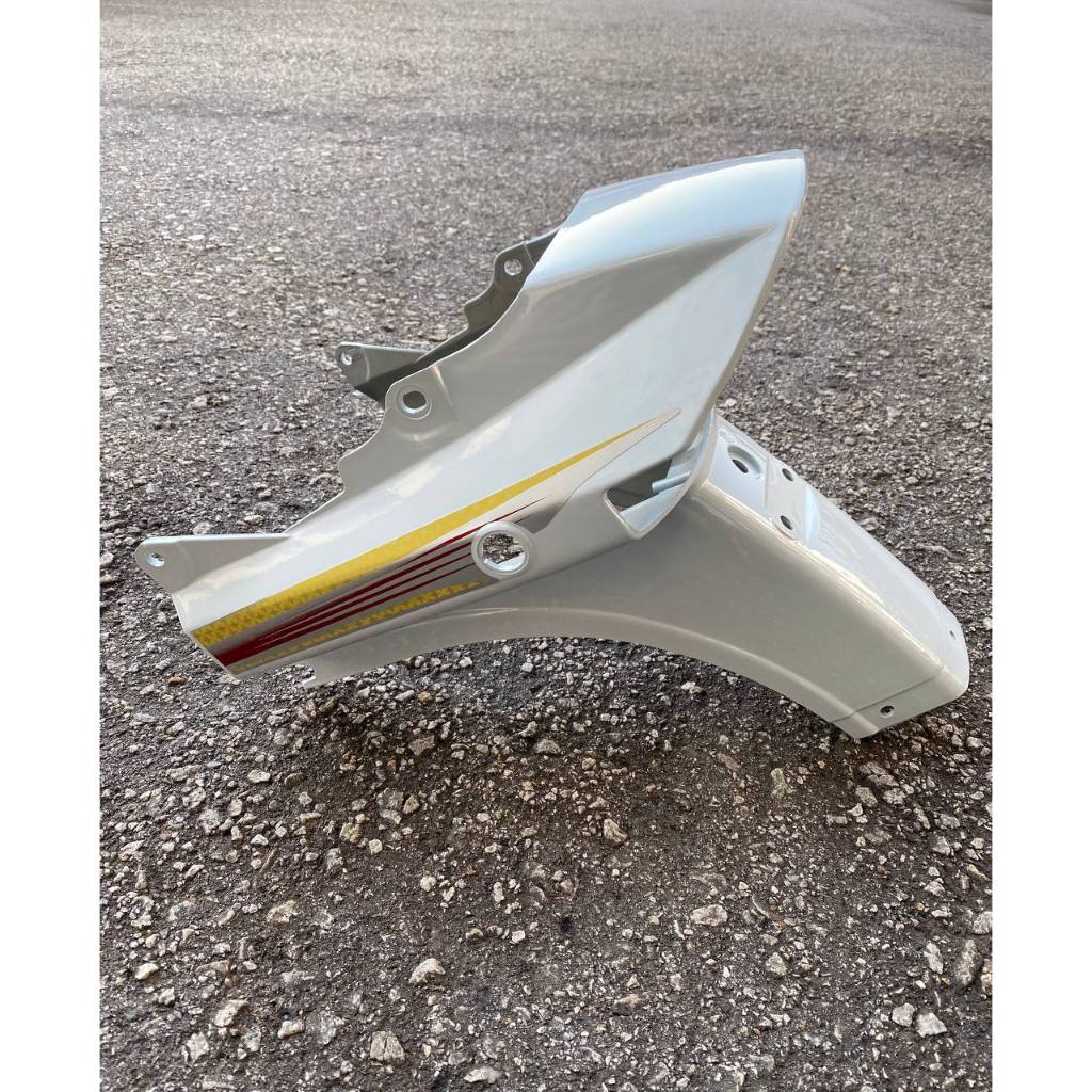 COVERSET BODYSET EX5 DREAM HONDA COVER SET ALL WHITE PUTIH STANDARD COMPLETE M SEKI MADE IN MALAYSIA