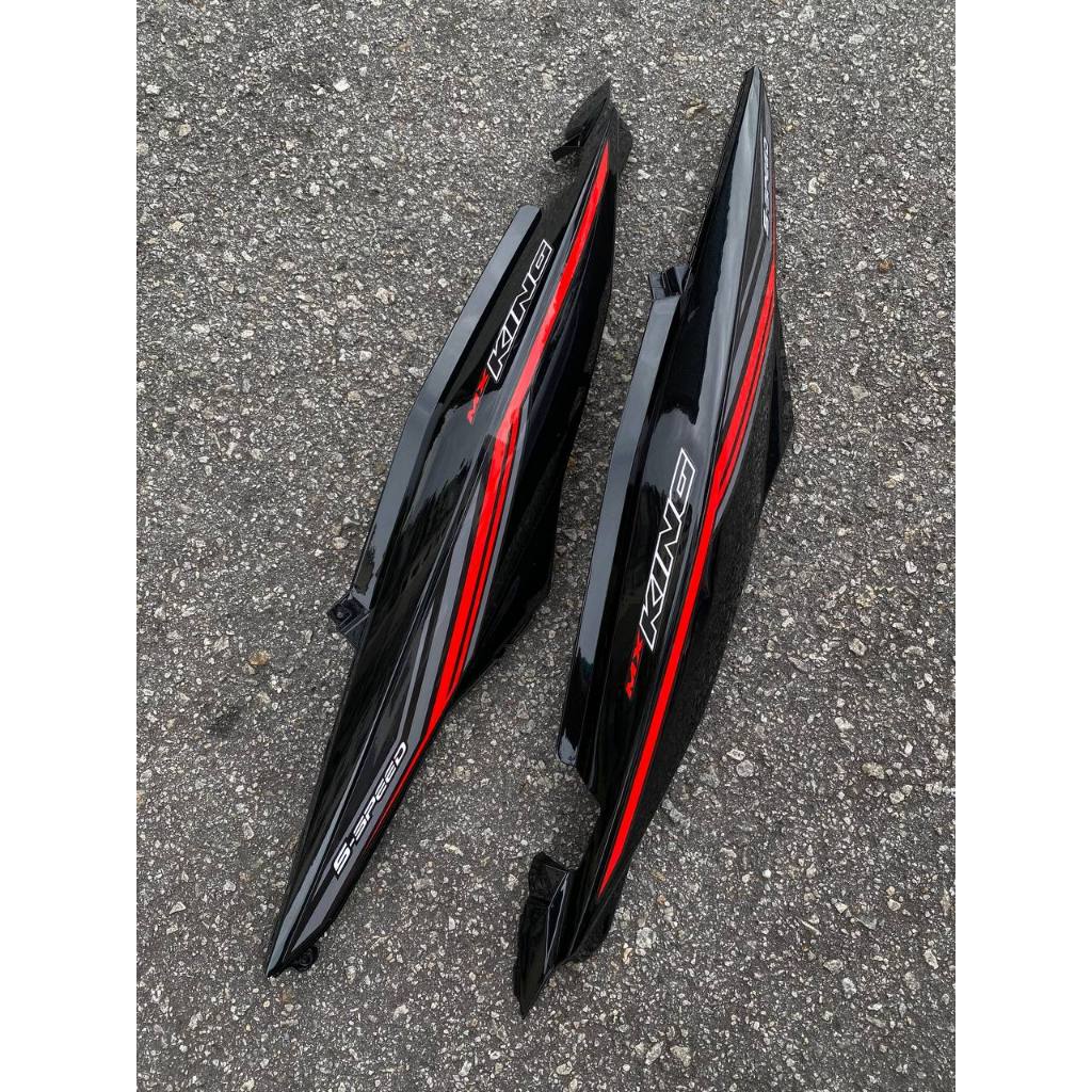 COVERSET BODYSET MOTORSIKAL YAMAHA Y15 Y15ZR V1 V2 VIETNAM FLAG BLACK HITAM SD16 PATTERN LINE DOCTOR 035 SIAP TANAM