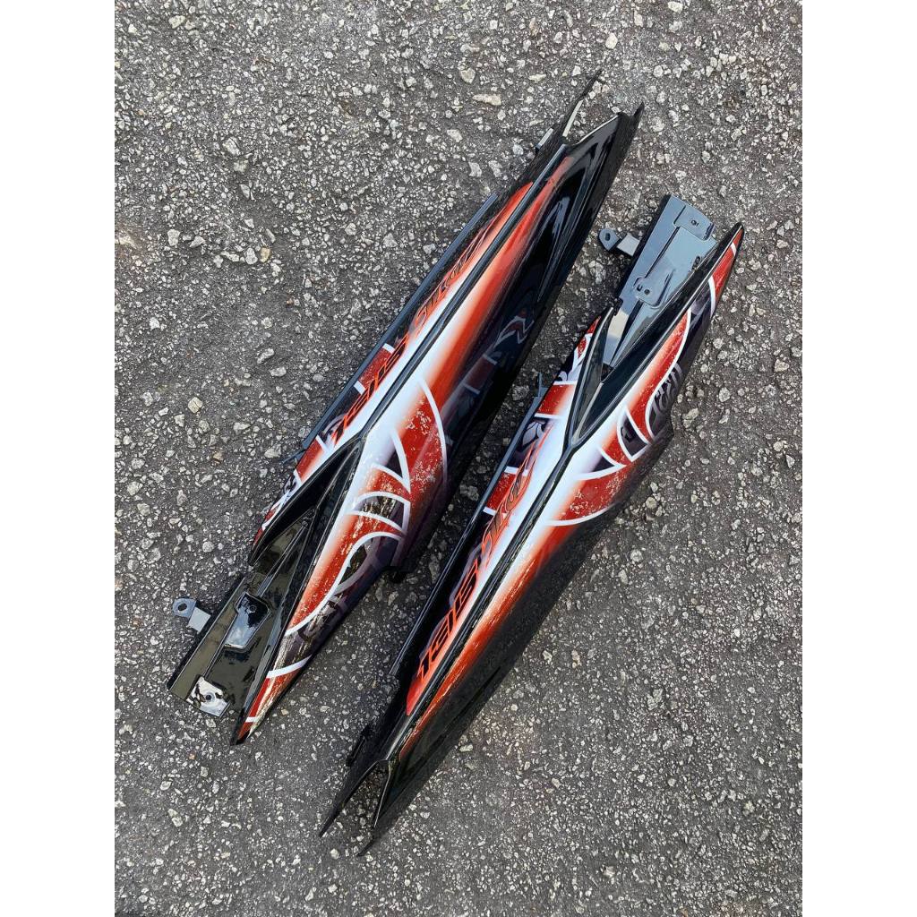 COVERSET BODYSET YAMAHA LC LC135 V2 V3 V4 V5 V6 V7 DR DOM ASAM BOI STRIPE TANAM CODE 044 DOCTOR MMATE TAMPAL
