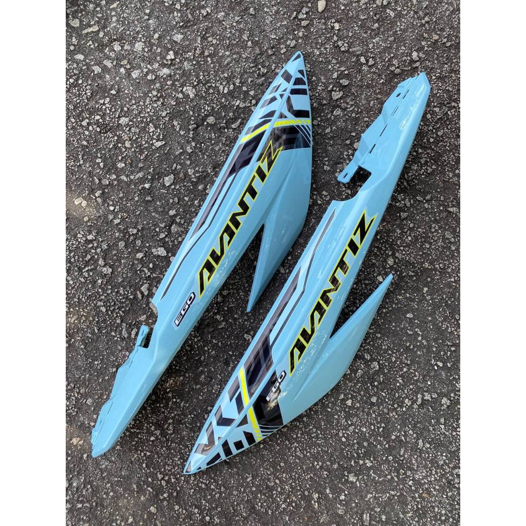 COVERSET BODYSET EGO AVANTIZ YAMAHA STICKER SIAP TAMPAL DBSB BABY BLUE MM-01 SUPRIMO VELOZI FULLSET