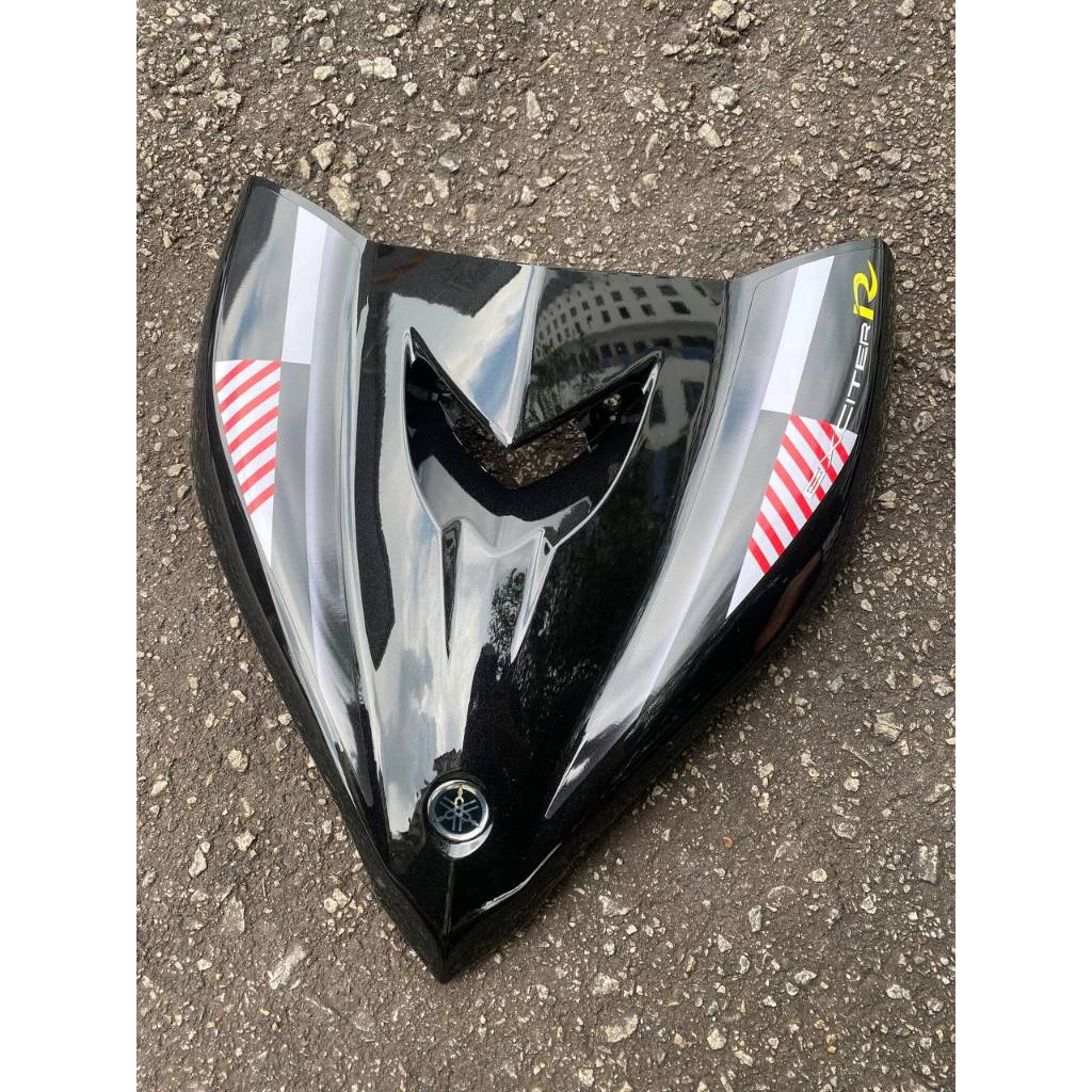 MALIBU COVERSET YAMAHA LC LC135 V2 EXCITER R RM7 BLACK RED HITAM MERAH BODYSET SIAP TANAM VELOZI WITH COVER METER