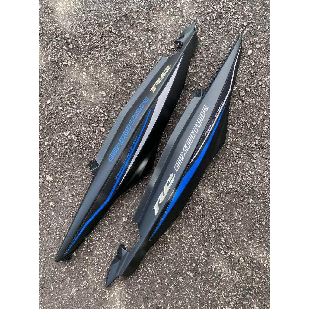 COVERSET BODYSET Y15 Y15ZR V2 EXCITER RC BLACK HITAM 2019 ORIGINAL EQUIPMENT MANUFACTURER OEM SIAP TANAM