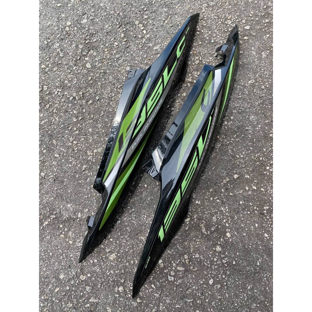 COVERSET BODYSET LC135 LC V8 STANDARD DESIGN 2025 MOSS GREEN FUEL INJECTION FI YAMAHA SIAP TANAM DOCTOR / VELOZI / HLY