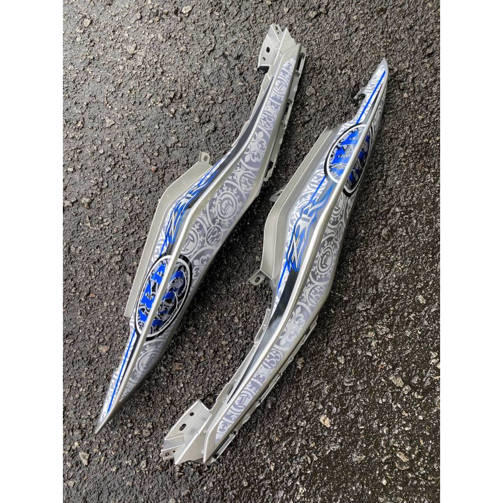 Y16 V1 V2 COVERSET Y16ZR BIRU SILVER BATIK VPBC5 S3 Y16-B-3 ORIGINAL VELOZI YAMAHA SIAP TANAM READY STOK