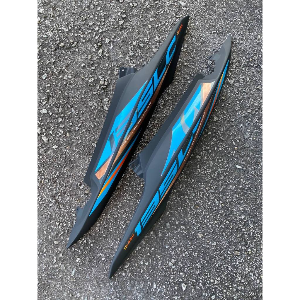 COVERSET BODYSET LC135 LC V8 STANDARD DESIGN 2025 AQUA BLUE BSA FUEL INJECTION FI YAMAHA SIAP TANAM VELOZI DOCTOR