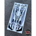 STICKER BODY SET / COVER SET LC 135 V1 MORITAKA SET BATIK HITAM YAMAHA ORIGINAL EXTREME SPIRIT NO 5