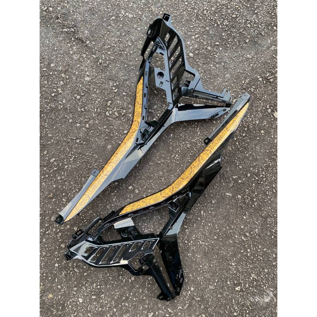 Y16 V1 V2 COVERSET Y16ZR HITAM GOLD BLACK FULL BATIK SMX Y16-B-1 ORIGINAL VELOZI YAMAHA SIAP TANAM READY STOK