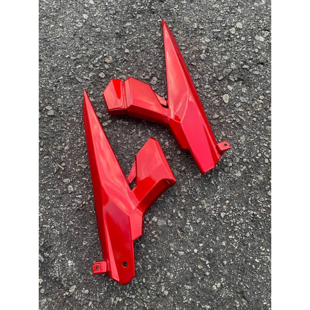 COVERSET YAMAHA LC LC135 V6 V7 RM7 S3 MERAH SILVER STANDARD DESIGN L6-ST-11 BODYSET SIAP TANAM VELOZI WITH COVER METER