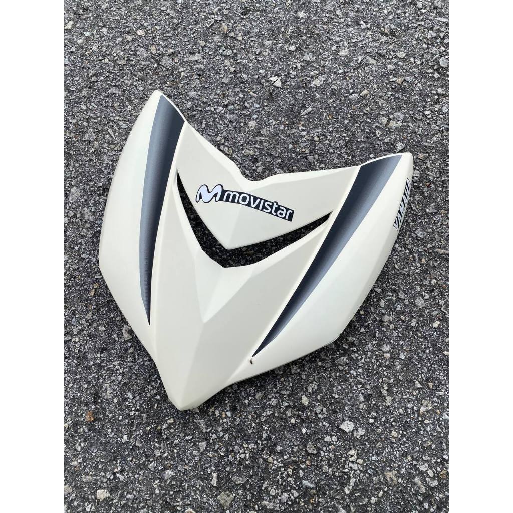 COVER SET MOVISTAR M PUTIH CREAMY WHITE M4 COVERSET PREMIUM EDITION BODYSET Y15ZR Y15 YSUKU V1 V2 ORIGINAL VELOZI