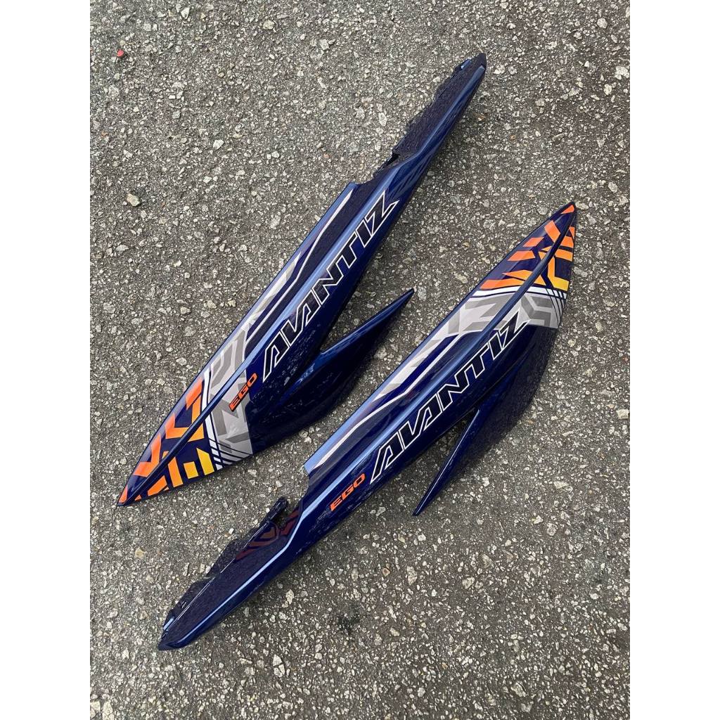 COVERSET BODYSET EGO AVANTIZ YAMAHA STICKER SIAP TAMPAL BLUE DPBMU VOM2 MATT GREY MM-03 SUPRIMO ST-02