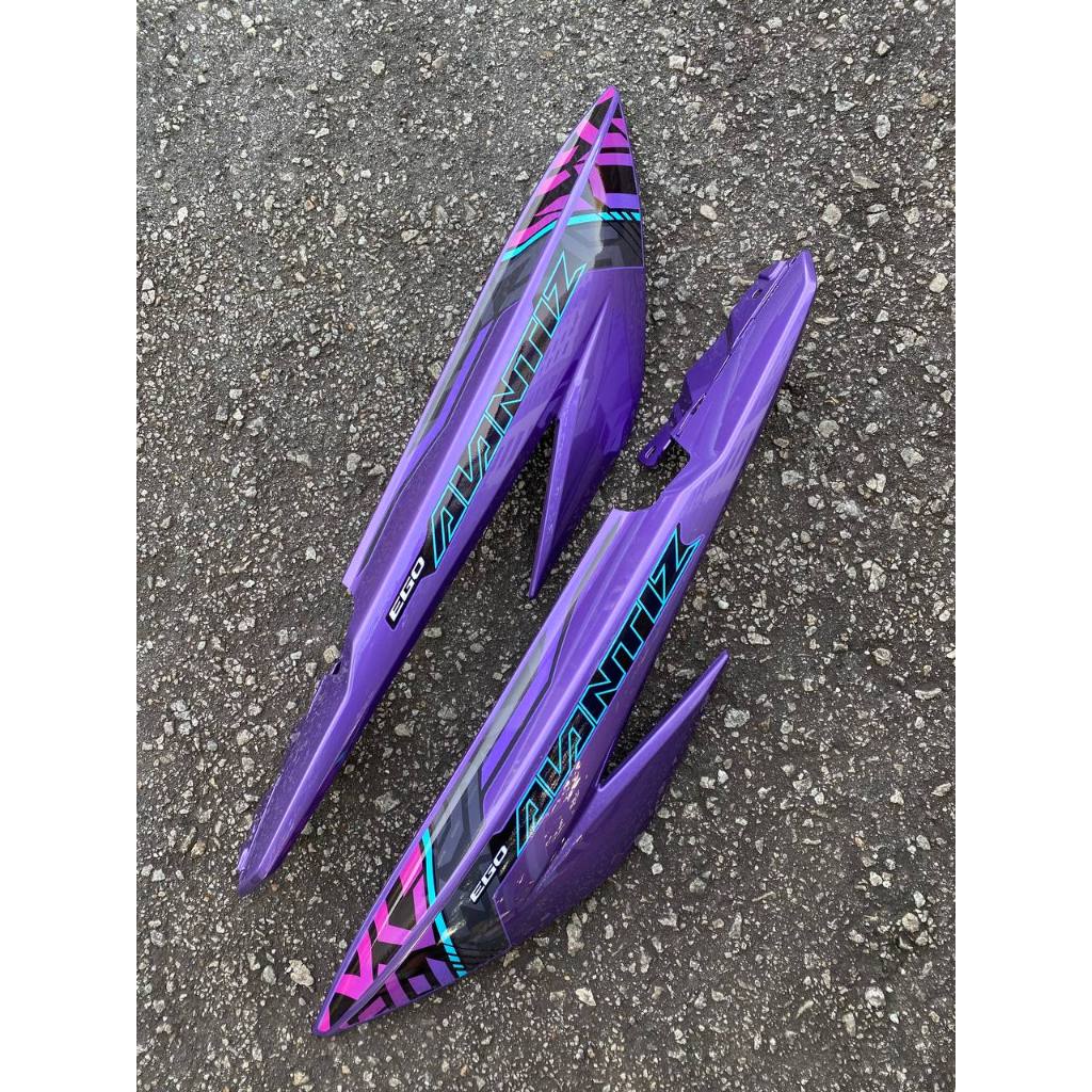 COVERSET BODYSET EGO AVANTIZ YAMAHA STICKER SIAP TAMPAL BPM1 PURPLE MM-02 SUPRIMO VELOZI ST-01