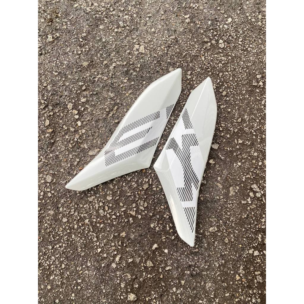 Y16 COVERSET Y16ZR EXCITER EX CRYSTAL WHITE BLACK SPECIAL EDITION Y16-ER-1 ORIGINAL VELOZI YAMAHA SIAP TANAM READY STOK
