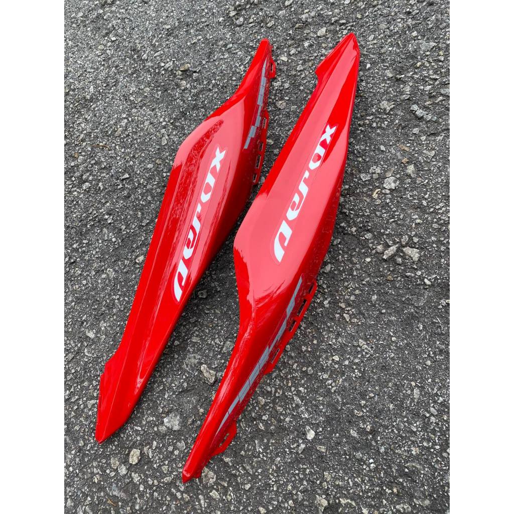 COVERSET BODYSET NVX 155 NVX155 V2 YAMAHA RED SUN WHITE MERAH PUTIH AEROX EDITION VELOZI SIAP TANAM NVX-V2-ARX-4
